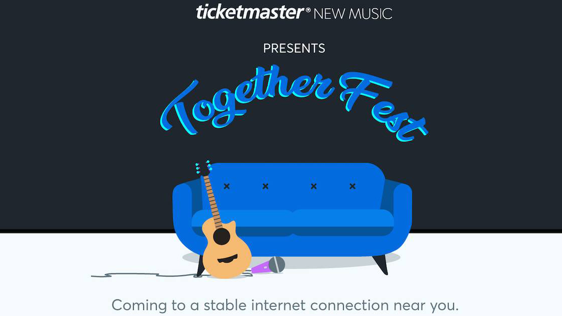 Ticketmaster presenterar Together Fest – livestream