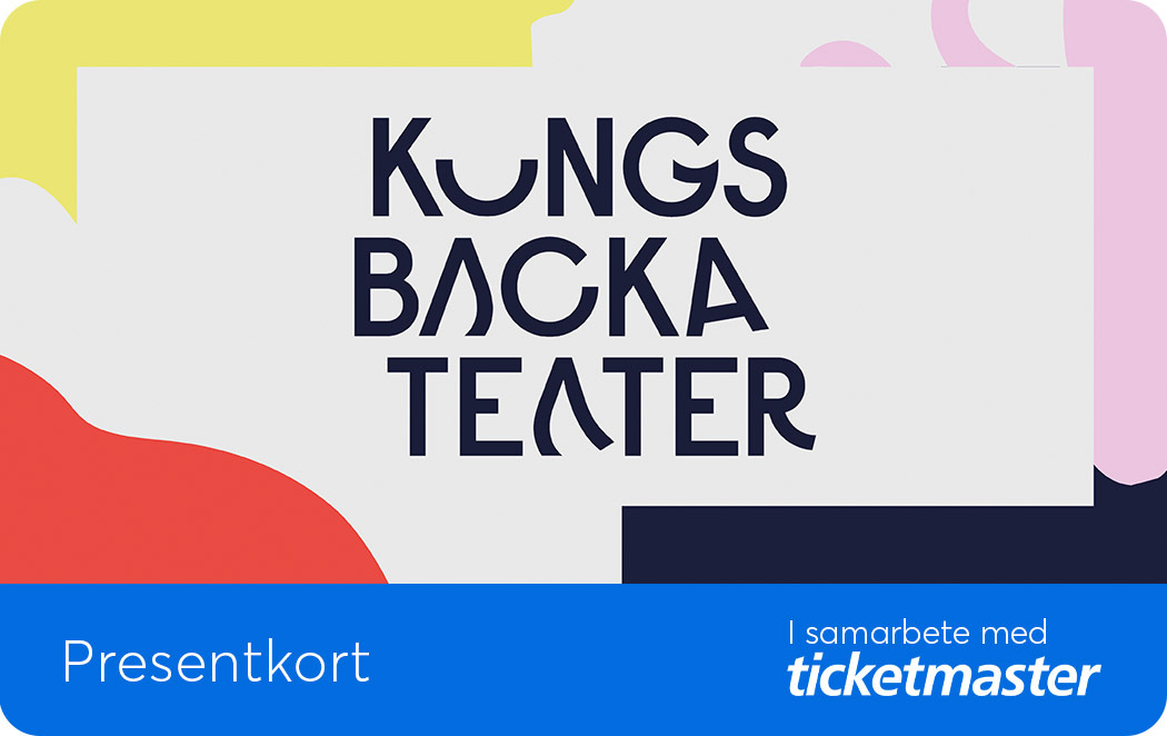 Kungsbacka Teater lanserar co-brandat presentkort