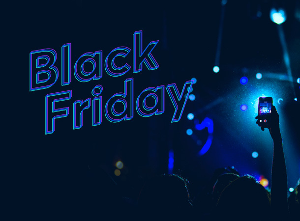 Black Friday – lista ditt evenemang på vår Flash Sale!