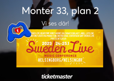 Träffa oss på Sweden Live 2023!
