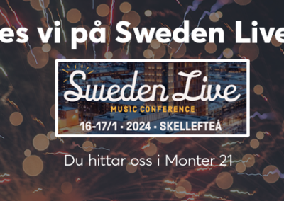 Träffa oss på Sweden Live 2024!
