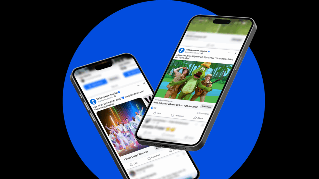 META automatisering Ticketmaster
