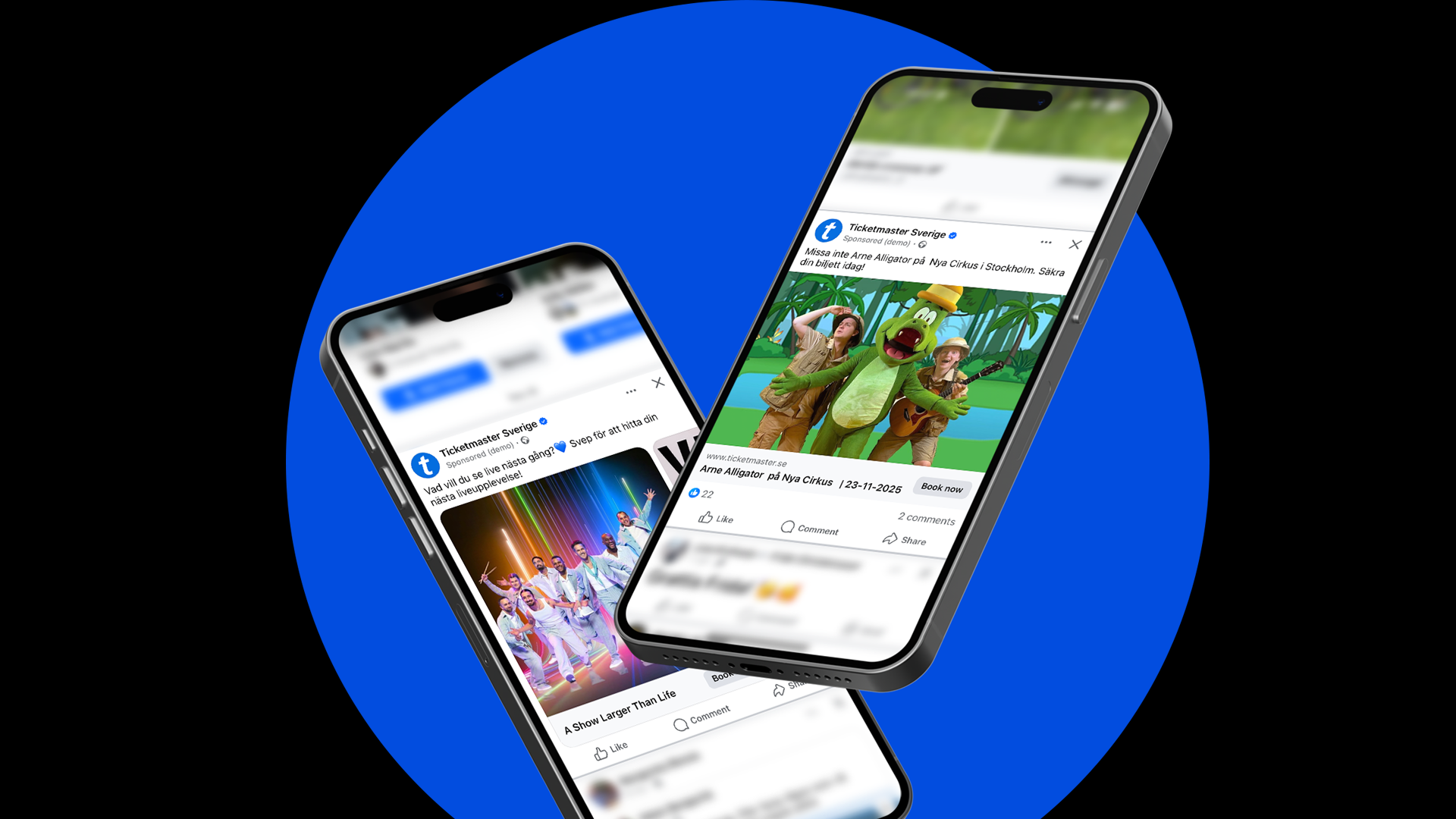 META automatisering Ticketmaster