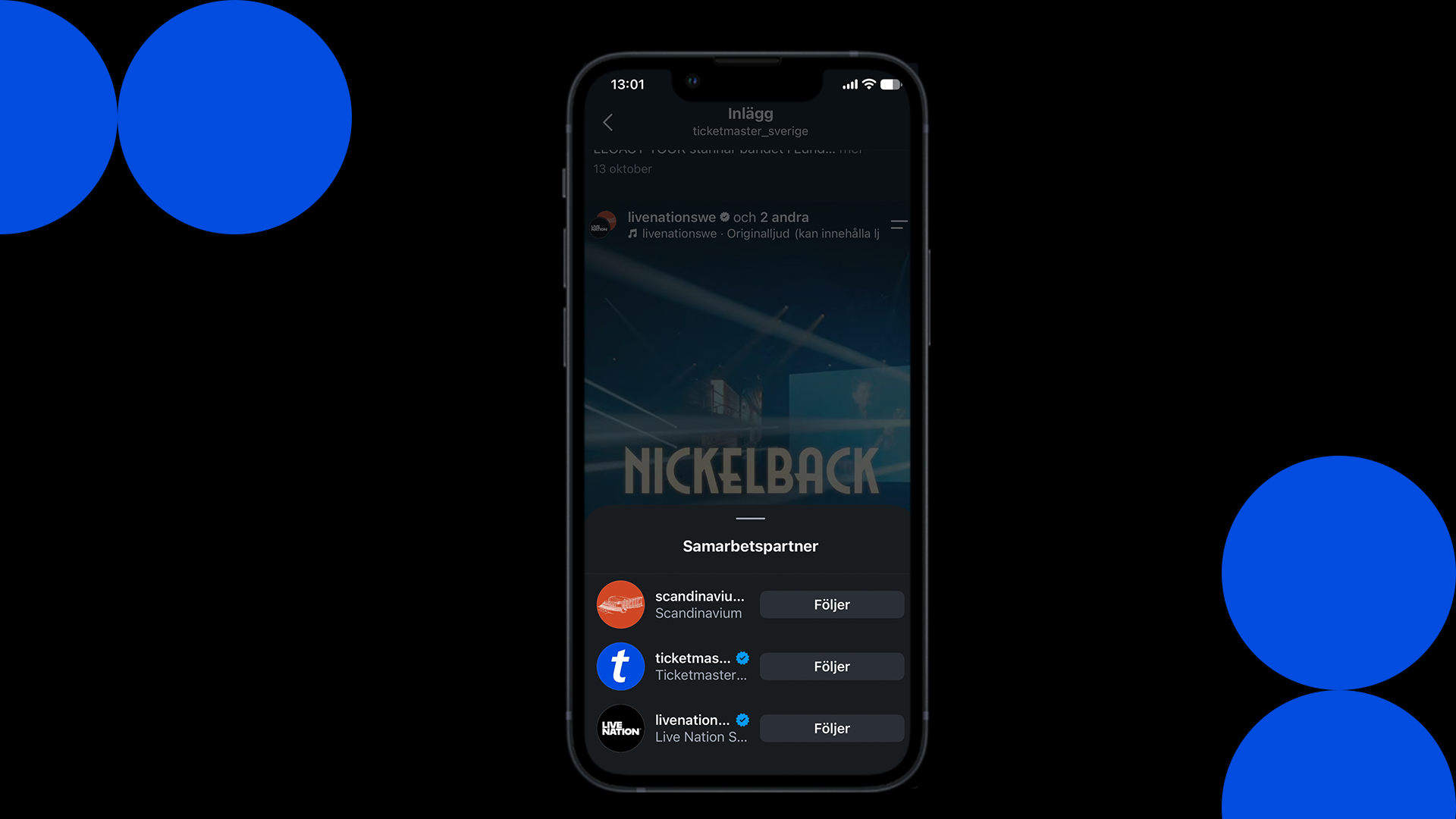collab med ticketmaster